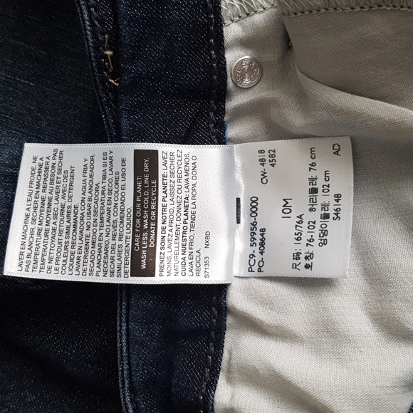 Signature by Levi Strauss Modern Straight Jean Size 10 - Picture 6 of 14